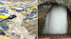 cloudburst अमरनाथ गुफा के पास बादल फटने से 10 मरे, मोदी ने जताया शोक