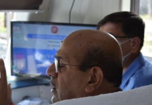 President रेलवे बोर्ड अध्यक्ष का दक्षिण पूर्व मध्य रेलवे दौरे पर कल हुआ रायपुर आगमन