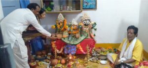 SECL नवापारा एसईसीएल से धूमधाम के साथ निकाली गई भगवान जगन्नाथ जी की शोभा यात्रा