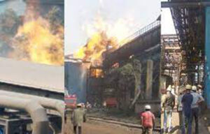 Bhilai Steel Plant : में बड़ा हादसा, SMS-3 का लैडल फटा, बह गया 20 टन हॉट मैटल, लगी भीषण आग