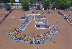 Tiranga Yaatra : तिरंगा यात्रा में शामिल हुए 5 हजार छात्र-छात्राएं