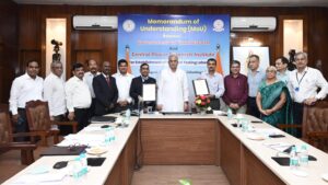 Read more about the article Raipur Chhattisgarh News : मुख्यमंत्री भूपेश बघेल की अध्यक्षता में उनके निवास कार्यालय में आयोजित कार्यक्रम में केन्द्रीय विद्युत अनुसंधान संस्थान, बैंगलोर और राज्य शासन के मध्य नवा रायपुर में राष्ट्रीय स्तर की प्रयोगशाला तथा परीक्षण केन्द्र की स्थापना हेतु…