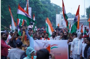 Read more about the article Bhilai Latest Update Today News : श्रीराम जन्मोत्सव समिति की बाईक रैली, तिरंगामय हुई इस्पात नगरी, भारी बारिश में दिखाया देशभक्ति का जुनून
