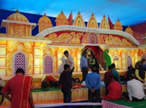 Read more about the article Shrimad Bhagwat Katha : श्रीमद भागवत कथा की तैयारी अंतिम चरण में