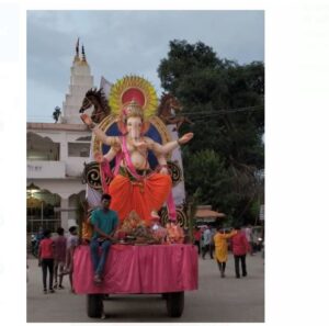 Read more about the article Ganpati Bappa Morya गणपति बप्पा मोरया,अगले बरस तू जल्दी आ नारों के साथ चलता रहा भगवान गणेश का विसर्जन