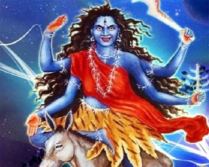 Shardiya Navratri 2022 Day 7 : सातवें दिन होती है मां कालरात्रि की पूजा, जानिए पूजा की विधि व्रत कथा, आरती और मंत्र