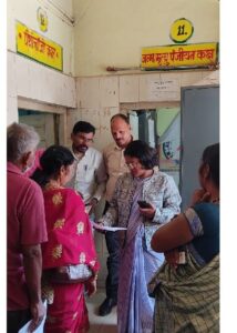 Read more about the article Skti Collector सक्ती कलेक्टर नुपूर राशि पन्ना ने सामुदायिक स्वास्थ्य केन्द्र जैजैपुर का किया आकस्मिक निरीक्षण