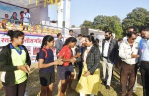 Read more about the article Chhattisgarhi Olympics जिला मुख्यालय में शुरू हुए तीन दिवसीय छत्तीसगढ़िया ओलंपिक खेल का समापन
