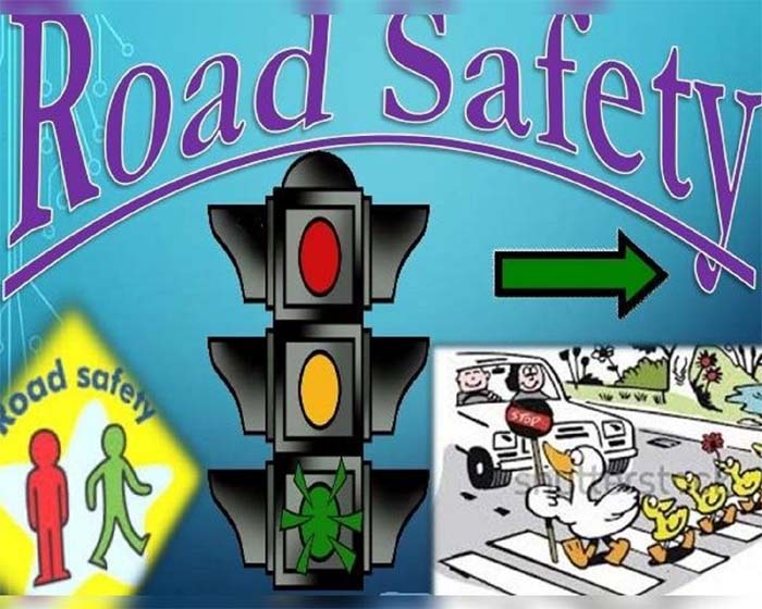Road safety week Day 2 : सड़क सुरक्षा सप्ताह का दूसरा दिन आज.....