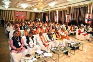 Read more about the article Rajnandgaon : राजनांदगांव जिले में आयोजित छतीसगढ़ भाजपा प्रदेश पदाधिकारियों की बैठक में शामिल हुई …प्रदेश मंत्री श्याम बाई साहू