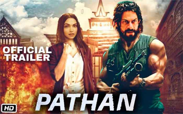 Pathan Trailer Release : दर्शकों को एक्शन, थ्रिल और सस्पेंस का मिलेगा डोज ,बवाल के बीच फिल्म पठान का ट्रेलर रिलीज