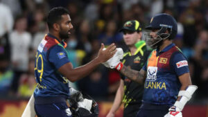 Read more about the article (India srilanka match) शनाका, मेंडिस की विस्फोटक पारियों ने श्रीलंका को पहुंचाया 206 तक 