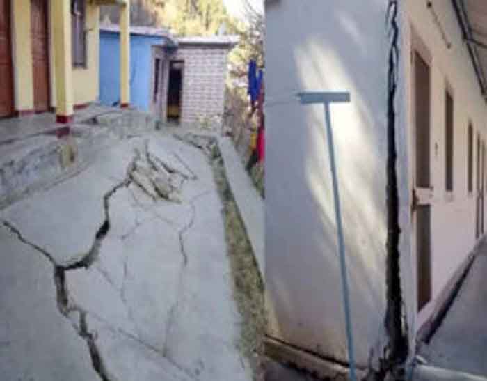 Dehradun Uttarakhand : अब इन जगहों पर पड़ने लगी दरारें, जमीन धंसने से मचा हड़कंप