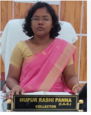 Collector Nupur Rashi Panna :