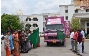 Read more about the article Dantewada latest news : महिलाओं को जागरूक और न्याय दिलाने जिले में पहुंची महतारी न्याय रथ 