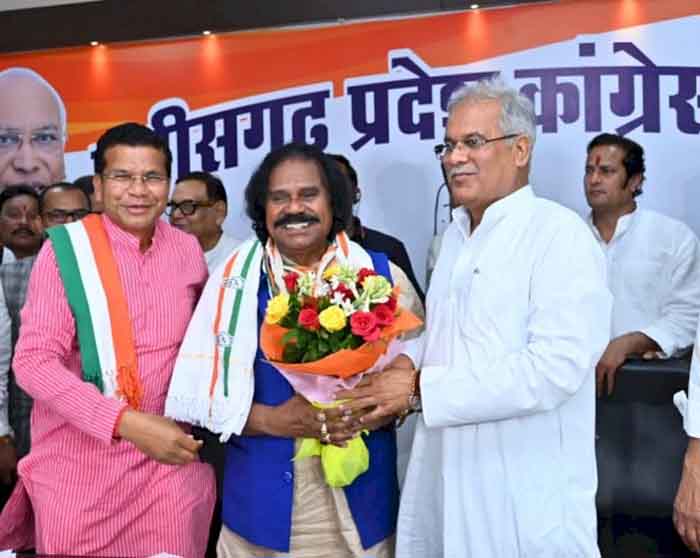 Nand Kumar Sai Join Congress : BJP अब अटल-अडवानी की पार्टी नहीं रह गई, कांग्रेस जॉइन करते ही बोले नंद कुमार साय