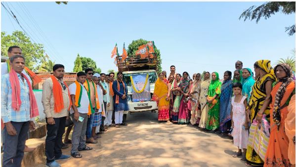 BJP: भाजपा ने निकाली बेलगाँव से आदिवासी पुरख़ौती सम्मान यात्रा