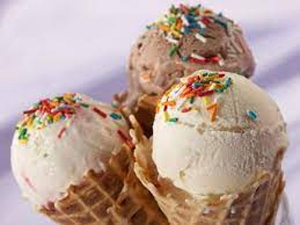 Ice cream :