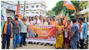 Jagdalpur news update : घर-घर दस्तक देकर भाजपा नेताओं ने मांगा समर्थन
