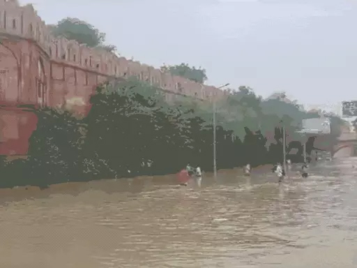 Submerged Delhi: