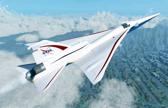 Supersonic Aircraft : सुपरसोनिक विमान एक्स-59 का परीक्षण आज, 39 मिनट में तय होगा 15 घंटे का सफर