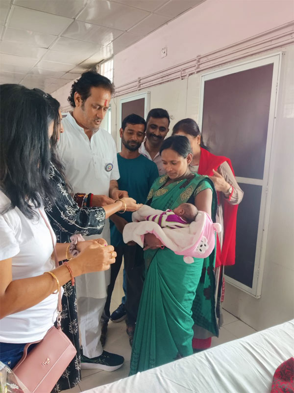 Raigad Braking रायगढ़ की 7 दिन की बिटिया को मिला नया जन्म