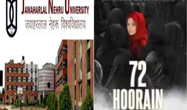 jawaharlal nehru university : टीजर लांच से ही विवादों के बीच रही फिल्म 72 हूरें