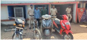 Bhilai Nagar Police : मोटर साइकिल स्कूटी चोरी करने वाले 2 चोर चढ़े भिलाई नगर पुलिस के हत्थे