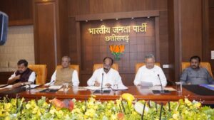 Chhattisgarh : कांग्रेस के झूठ से जनता त्रस्त, सत्य पर आधारित होगा भाजपा का घोषणा पत्र
