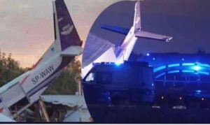 Plane crash : पोलैंड में सेना का विमान दुर्घटना, पांच की मौत, पांच घायल