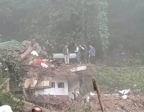 Landslide in Shimla