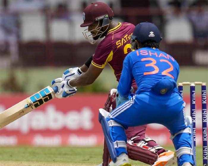 India Vs West Indies : वेस्टइंडीज ने भारत को 2 विकेट से दी मात, सीरीज में 2-0 से बनाई बढ़त...