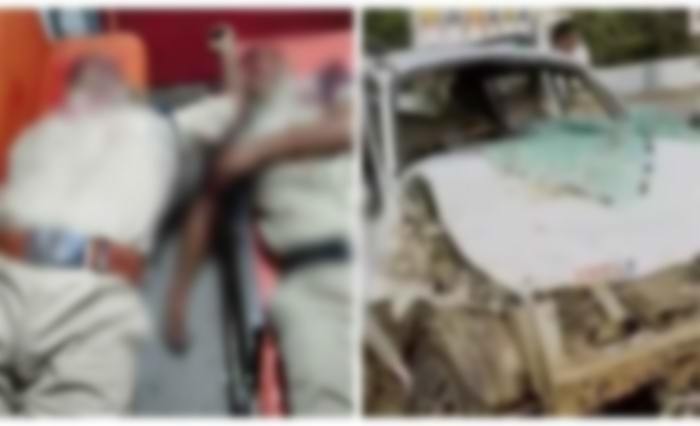 Khargone Road Accident : खड़े ट्रक मे जा टकराई पुलिसकर्मियों की कार, 2 सब इंस्पेक्टर समेत आरक्षक की मौत