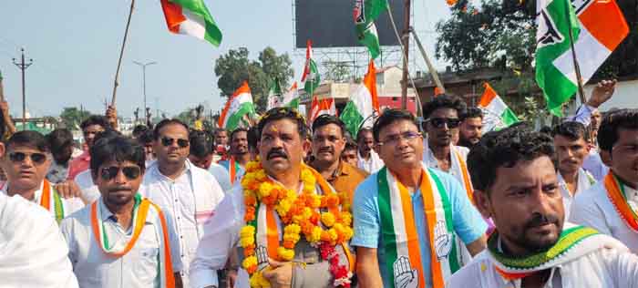 Bijapur News : कांग्रेस प्रत्याशी विक्रम मंडावी के नामांकन दाखिल में उमड़ा विशाल जनसैलाब...देखें वीडियो