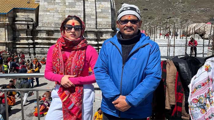 Sara Ali Khan reached Kedarnath Dham