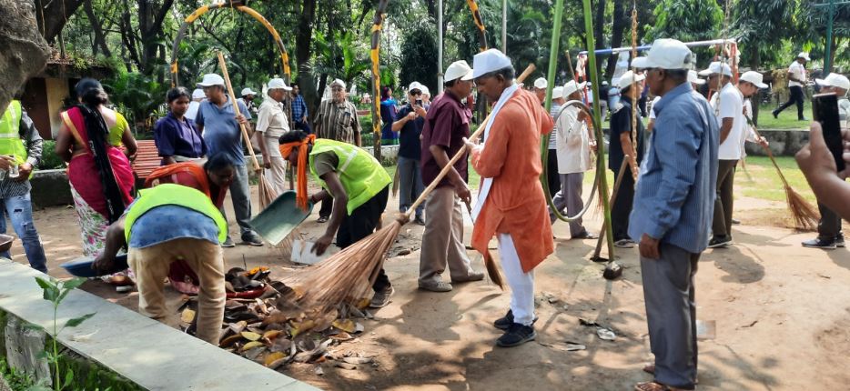 Cleanliness campaign raipur :