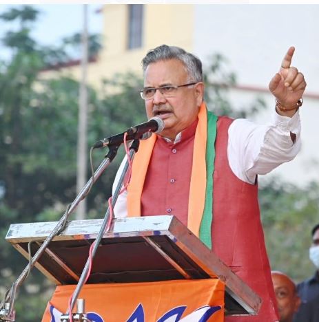 Former Chief Minister Dr. Raman Singh :