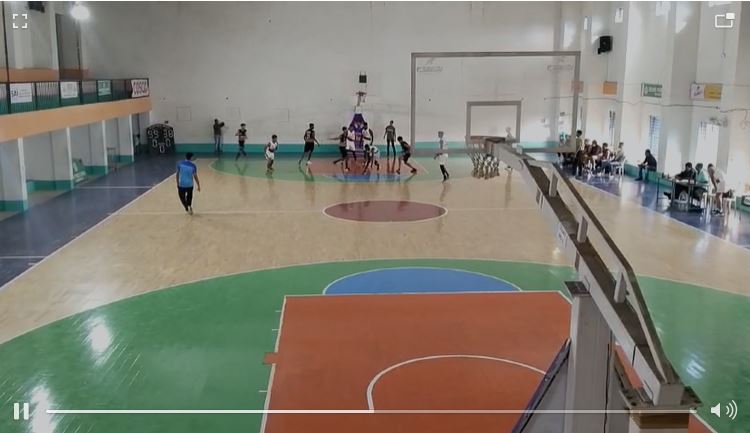 Indoor basketball stadium : सीबीएसई राष्ट्रीय वॉलीबॉल प्रतियोगिता का हो रहा आयोजन