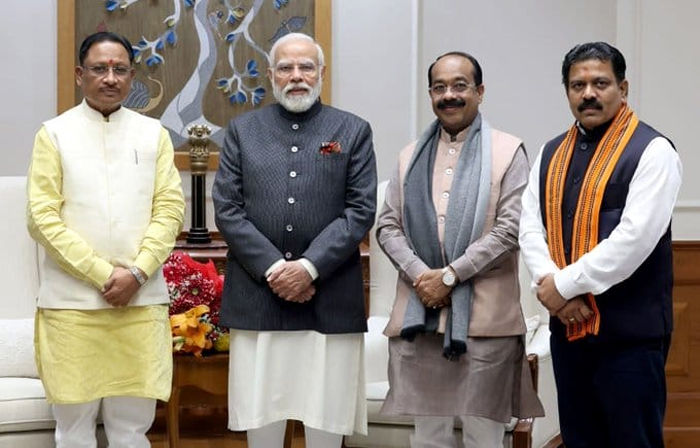 CM Sai meet Prime Minister