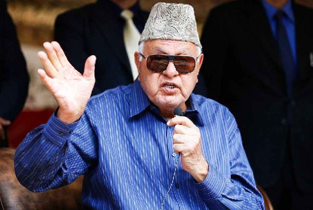 National Conference chief Farooq Abdullah