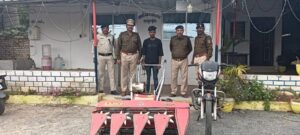  Ambikapur Crime News रिपर मशीन चोरी करने के मामले में थाना मणिपुर की बड़ी कार्यवाही