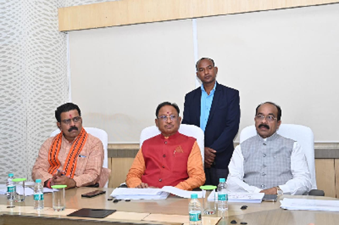 CM Sai Cabinet meeting