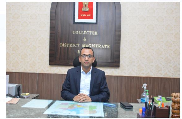 Newly appointed collector Korba :