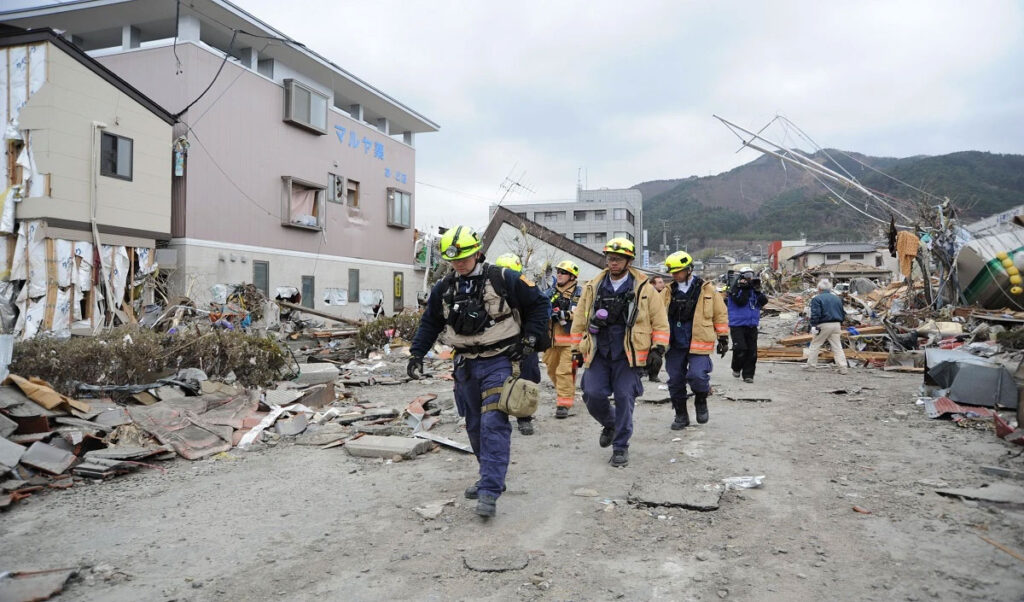 Powerful earthquake japan :
