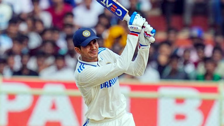 Indian batsman Shubman Gill