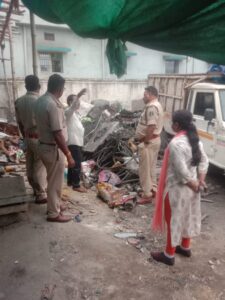  Illegal junk worth Rs 2 lakh seized 