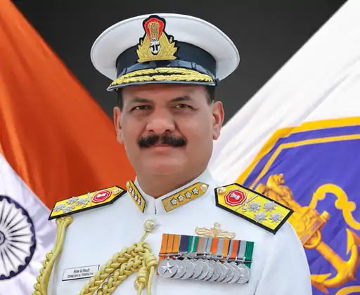 Dinesh Tripathi becomes the new Chief of Navy.