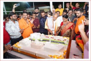 Chhattisgarh बड़े ही उत्साह के साथ मनाया गया मंत्री बृजमोहन अग्रवाल का जन्मदिन