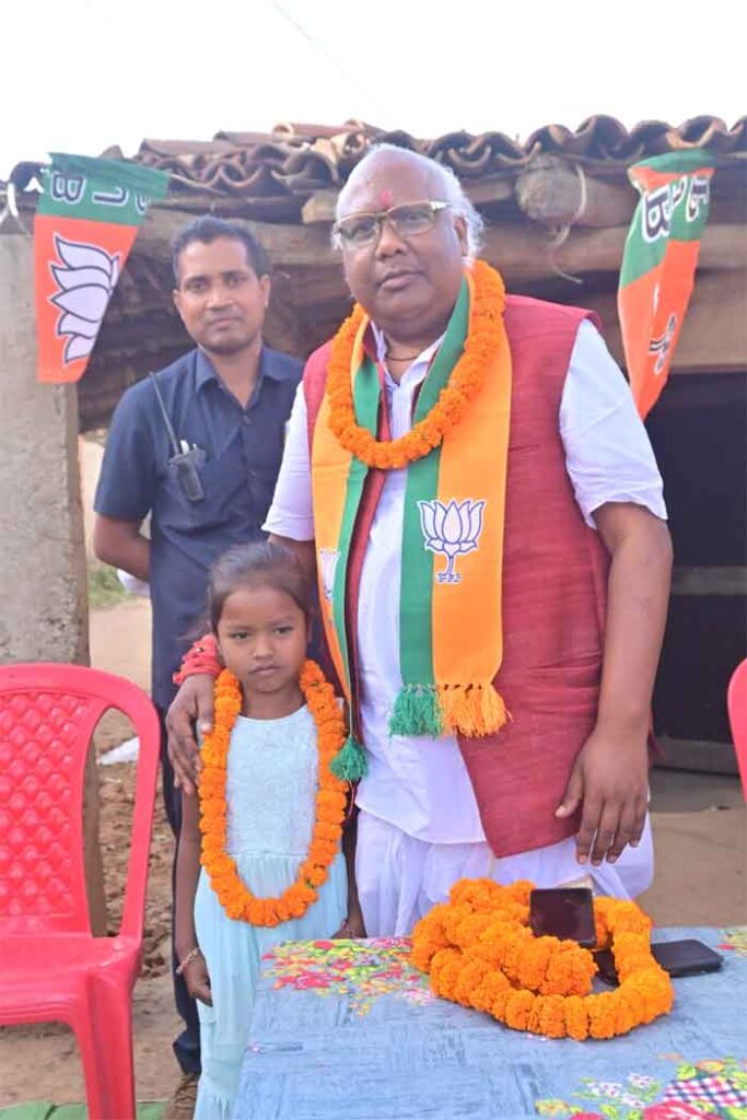 BJP candidate Chintamani Maharaj