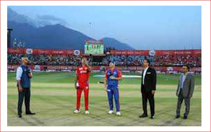 Punjab kings पंजाब किंग्स ने टॉस जीतकर पहले गेंदबाजी करने का किया फैसला